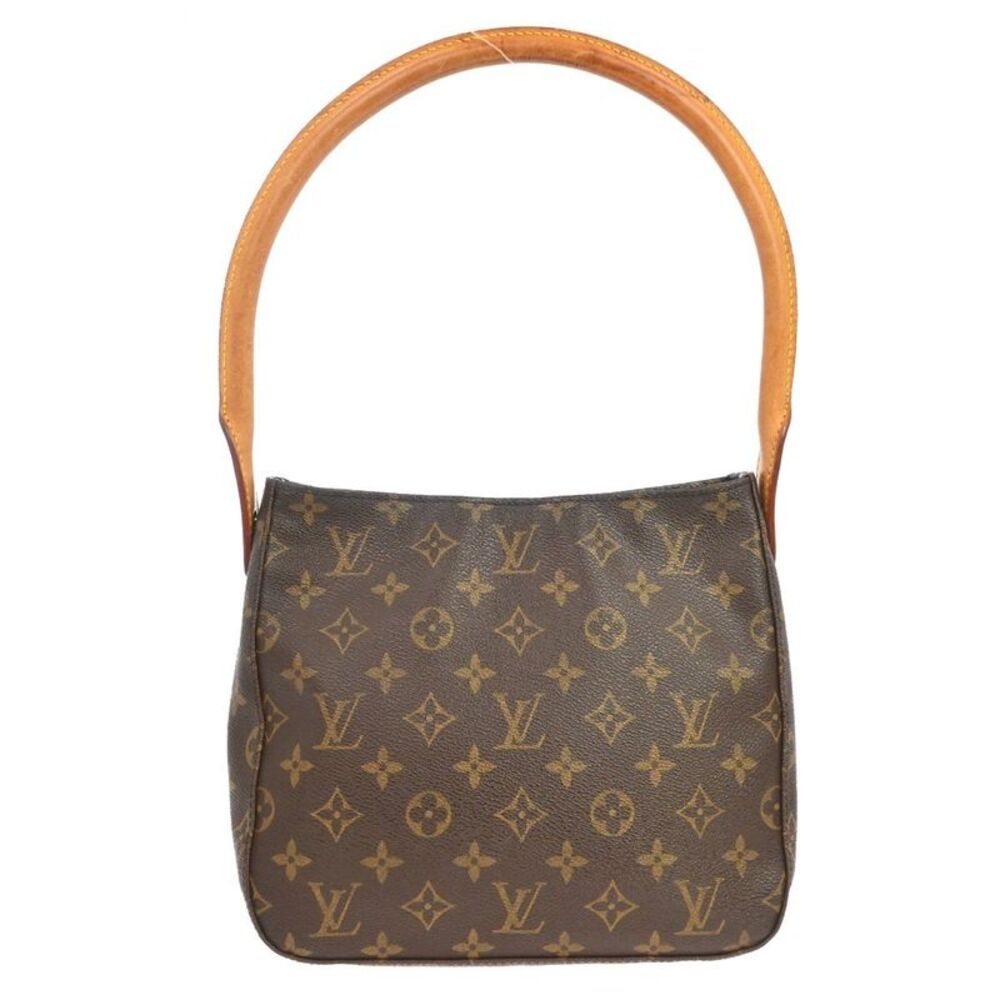 Louis Vuitton Looping Monogram Canvas Brown Canvas Handbag